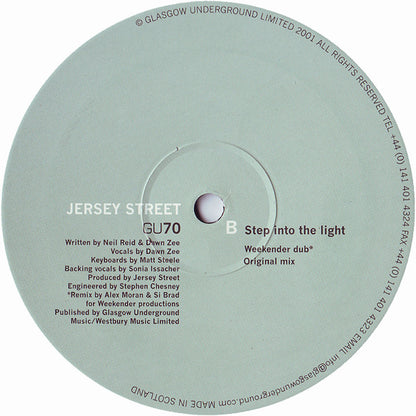Jersey Street : Step Into The Light (12")