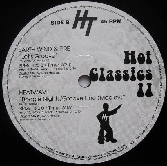 Various : Hot Tracks - Hot Classics 11 (2x12", Comp, Ltd, Promo)