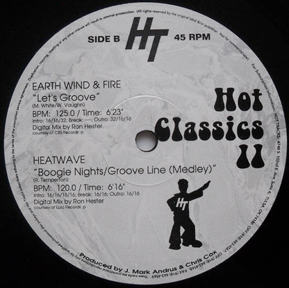 Various : Hot Tracks - Hot Classics 11 (2x12", Comp, Ltd, Promo)
