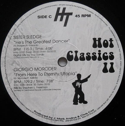 Various : Hot Tracks - Hot Classics 11 (2x12", Comp, Ltd, Promo)