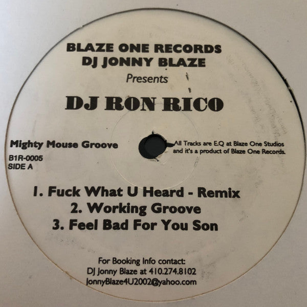 Ron Rico : Mighty Mouse Groove (12")