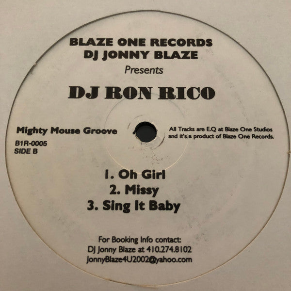 Ron Rico : Mighty Mouse Groove (12")