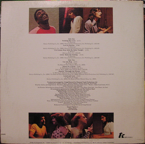 George McCrae : Diamond Touch (LP, Album, Promo)