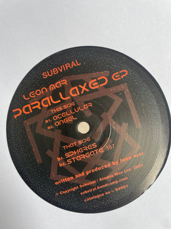 Leon Mar : Parallaxed EP (12", EP)