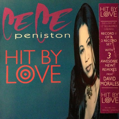 Ce Ce Peniston : Hit By Love (12", Single, 1/2)