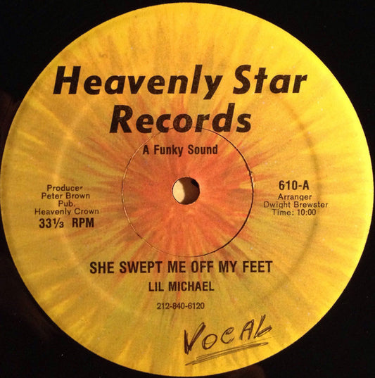 Lil Michael : She Swept Me Off My Feet (12")