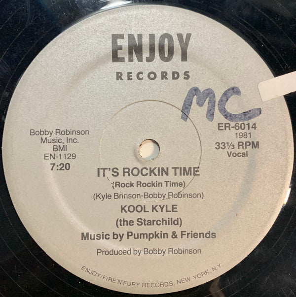 Kool Kyle (The Starchild)* : It's Rockin Time (Rock Rockin Time) (12")