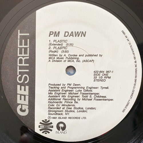 PM Dawn* : Plastic (12")