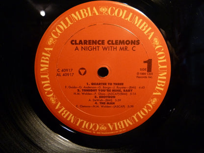 Clarence Clemons : A Night With Mr. C (LP, Album)