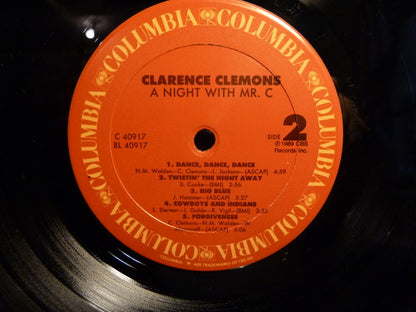 Clarence Clemons : A Night With Mr. C (LP, Album)