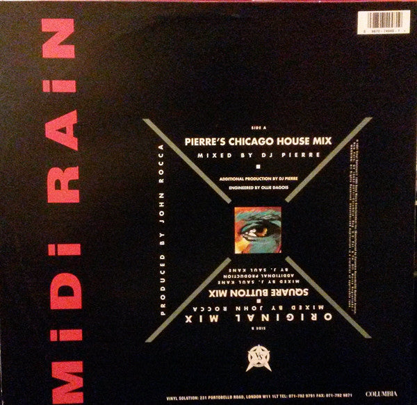 Midi Rain : Shine (12", Single)
