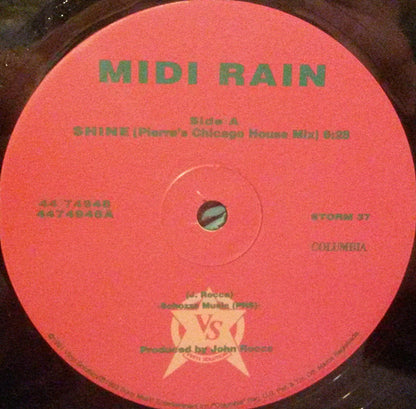 Midi Rain : Shine (12", Single)