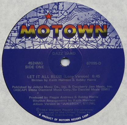 Dazz Band : Let It All Blow (12")