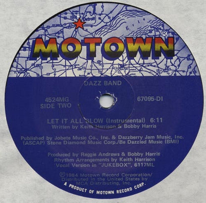 Dazz Band : Let It All Blow (12")