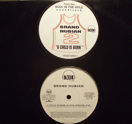 Brand Nubian : A Child Is Born (12", Promo)