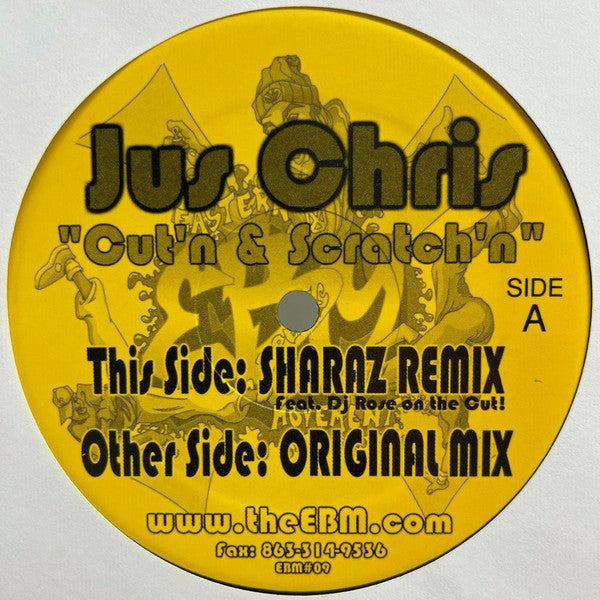 Jus Chris : Cut'n & Scratch'n (12")