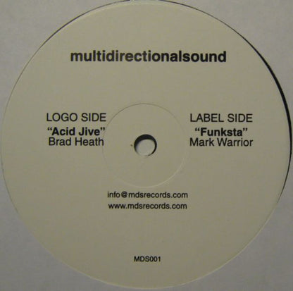 Brad Heath / Mark Warrior : Acid Jive / Funksta (12")