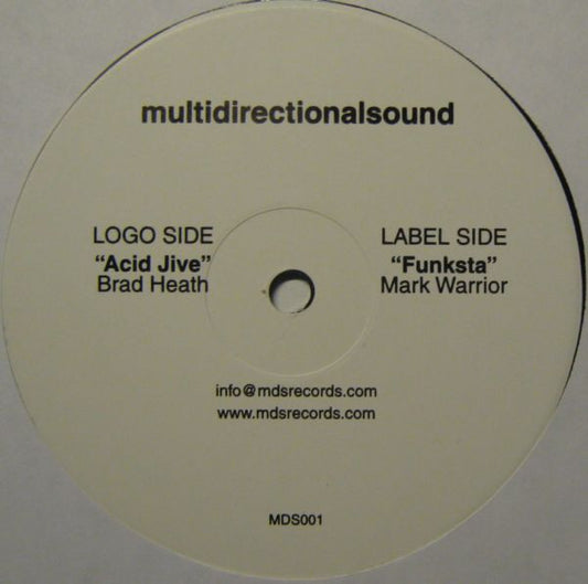 Brad Heath / Mark Warrior : Acid Jive / Funksta (12")