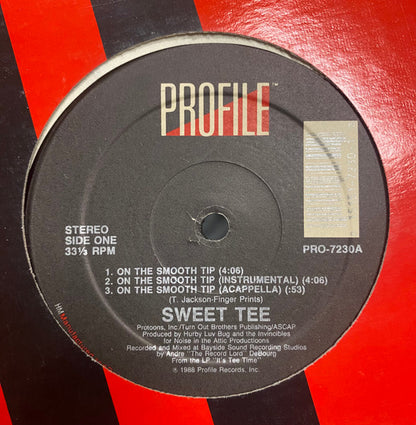 Sweet Tee : On The Smooth Tip / As The Beat Goes On (12")
