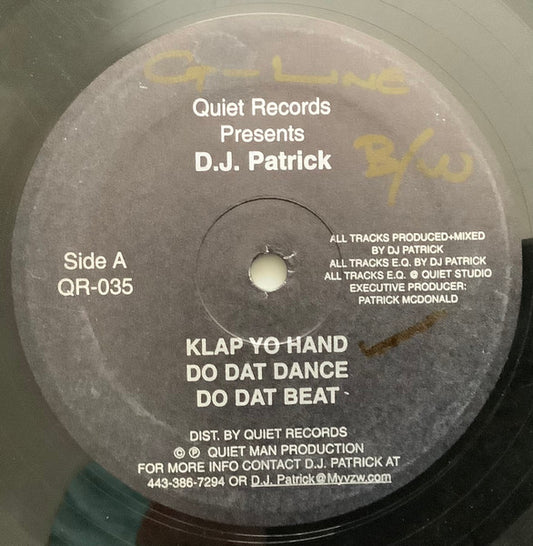 DJ Patrick (3) : Untitled (12")