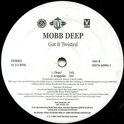 Mobb Deep : Got It Twisted (12", Single)