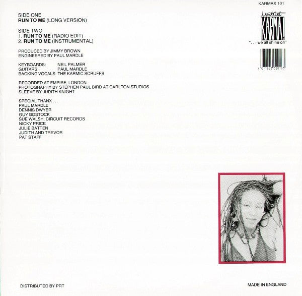 Cherish (3) : Run To Me (12")
