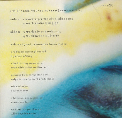 Qkumba Zoo : I'm Scared, You're Scared {Cloud Eyes} (12", Promo)