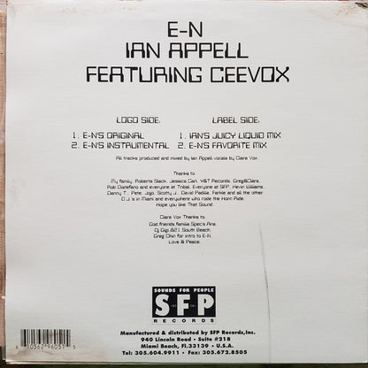e-N, Ian Appell Featuring Ceevox : That Sound (12")