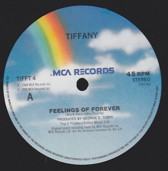 Tiffany : Feelings Of Forever (12")