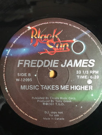 Freddie James : Everybody Here Do Your Thing / Music Takes Me Higher (12", Promo)