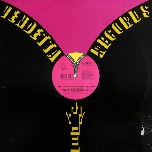 Seduction : (You're My One And Only) True Love (12", B E)