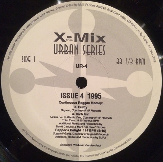Various : X-Mix Urban Series 4 (12", Comp, Promo)