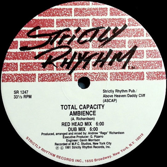 Total Capacity : Ambience / Celebrate (12")