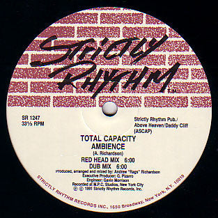 Total Capacity : Ambience / Celebrate (12")