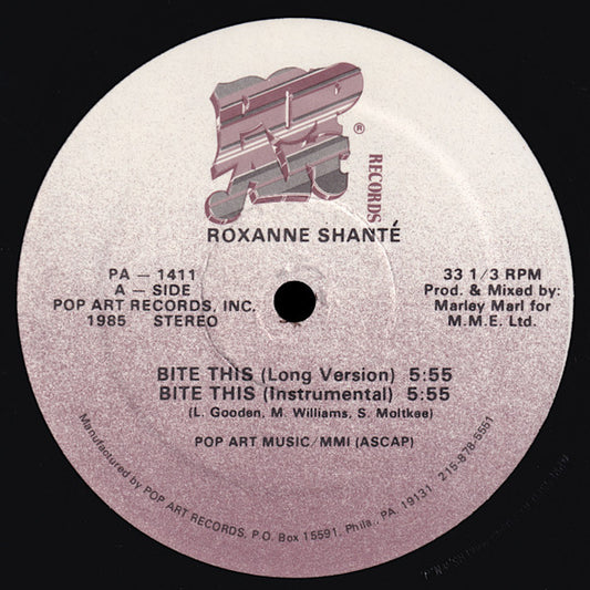 Roxanne Shanté : Bite This (12")