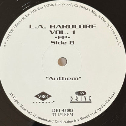 Xpando / DJ Spinn & Brian G. : L.A. Hardcore Vol. 1 (12")