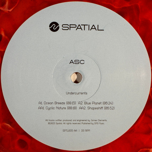 ASC : Undercurrents (12", Ltd, S/Edition)