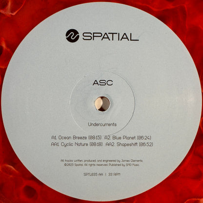 ASC : Undercurrents (12", Ltd, S/Edition)