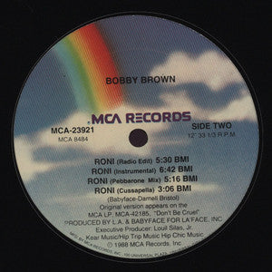 Bobby Brown : Roni (Extended Version) (12", Single, Promo)