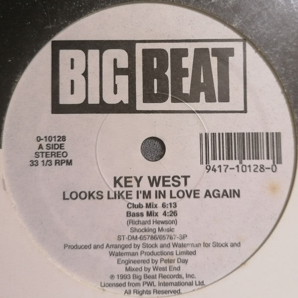 Key West  feat.  Erik (2) : Looks Like I'm In Love Again (12", Maxi)