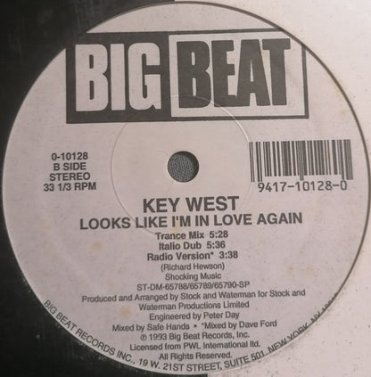 Key West  feat.  Erik (2) : Looks Like I'm In Love Again (12", Maxi)