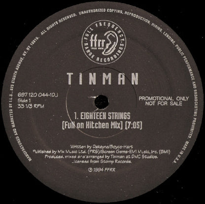 Tinman : Eighteen Strings (12", Promo)