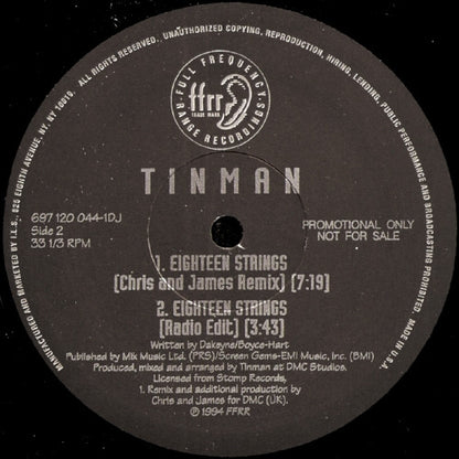 Tinman : Eighteen Strings (12", Promo)
