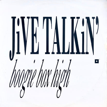 Boogie Box High : Jive Talkin' (12", Single, Pic)