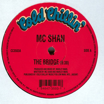 MC Shan : The Bridge / They Used To Do It Out In The Park (12", RE)