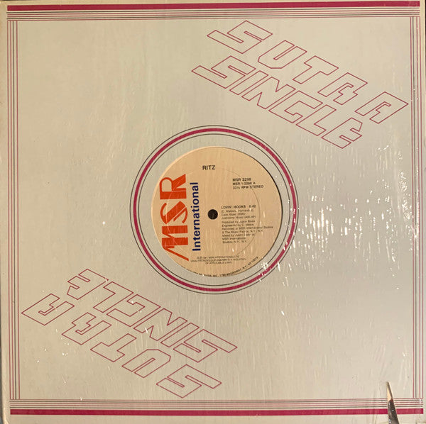 Ritz (8) : Lovin' Hooks (12", Single)