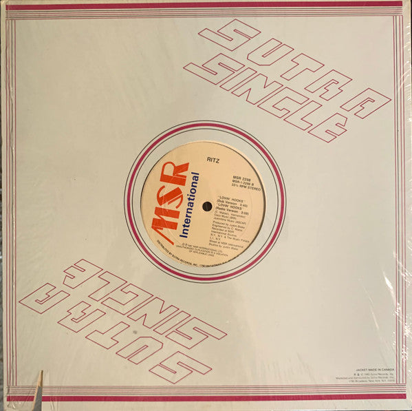 Ritz (8) : Lovin' Hooks (12", Single)