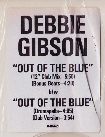 Debbie Gibson : Out Of The Blue (12", Maxi, Gen)