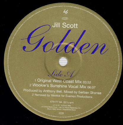 Jill Scott : Golden (12")