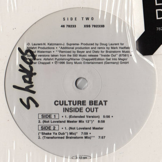 Culture Beat : Inside Out (12")